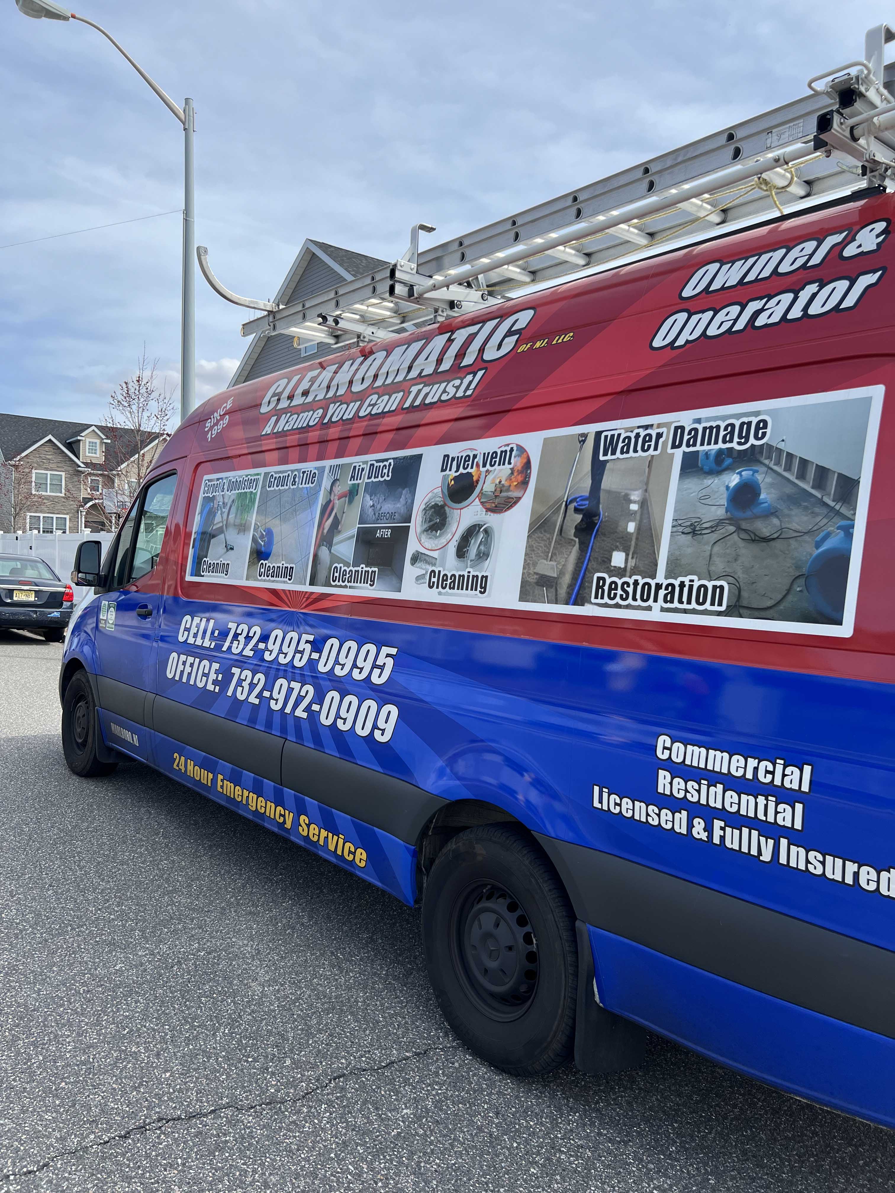 Cleanomatic Truck